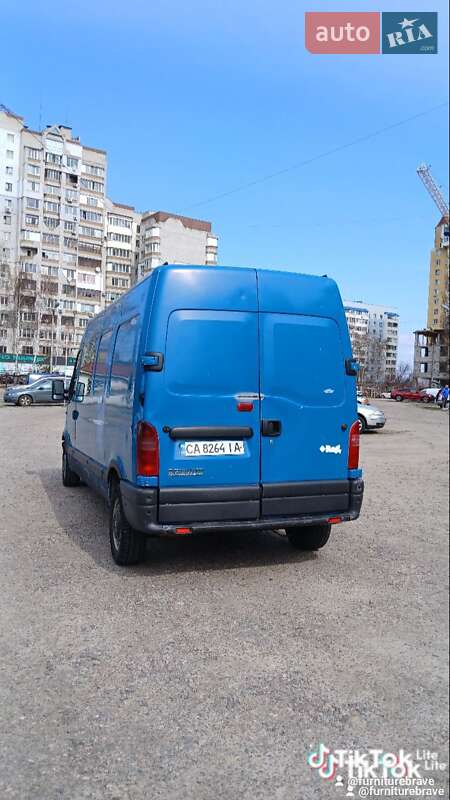 Мікроавтобус Renault Master 2003 в Черкасах