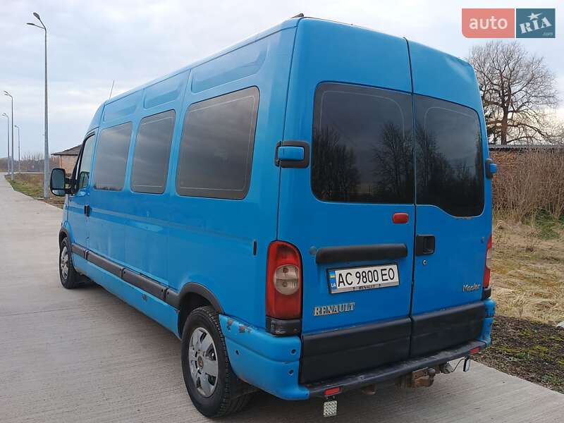 Грузопассажирский фургон Renault Master 2004 в Нововолынске фото 6 Грузопассажирский фургон Renault Master 2004 в Нововолынске