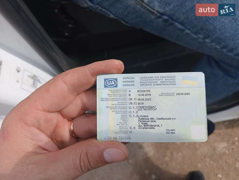 Вантажний фургон Renault Master 2018 в Самборі