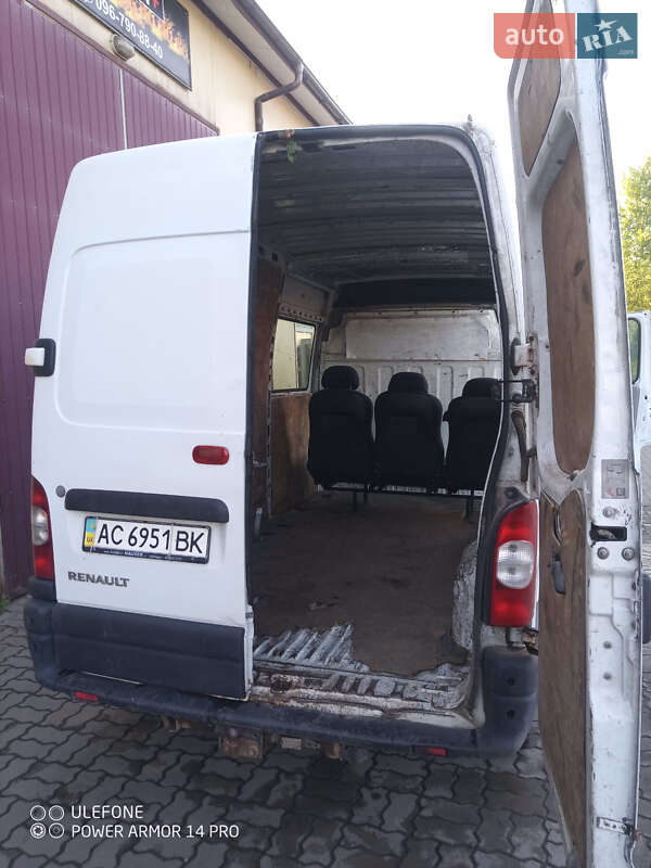 Грузопассажирский фургон Renault Master 2007 в Нововолынске