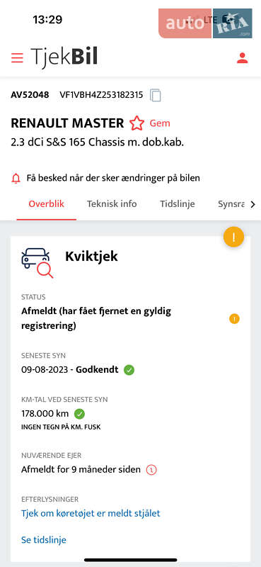 Тентованый Renault Master 2015 в Луцке