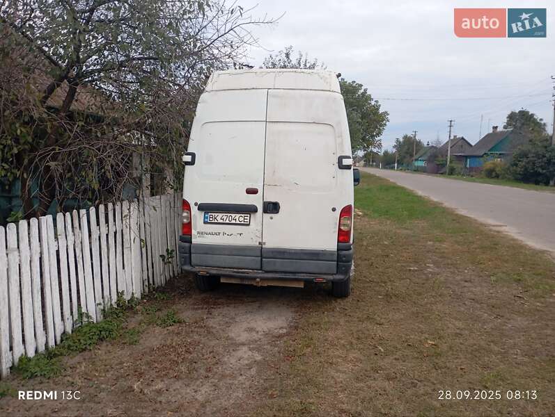 Грузовой фургон Renault Master 2007 в Дубровице