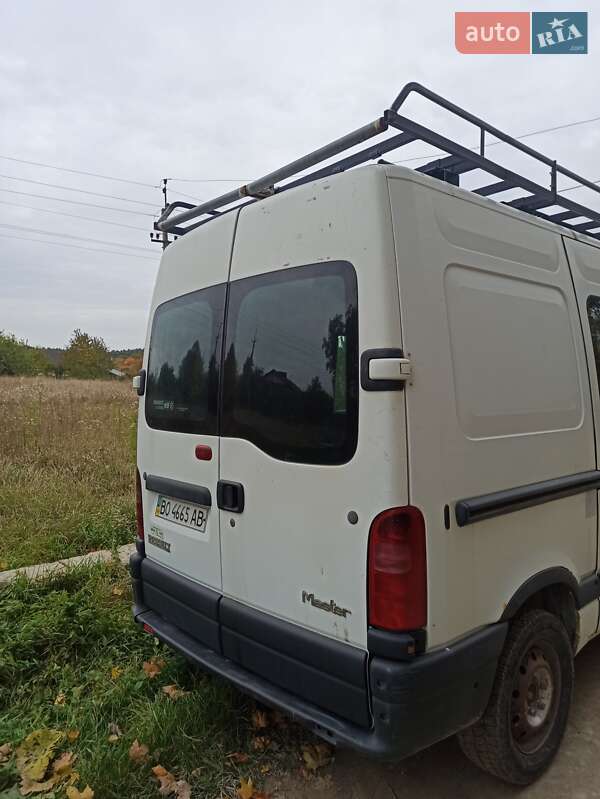 Минивэн Renault Master 2002 в Тернополе