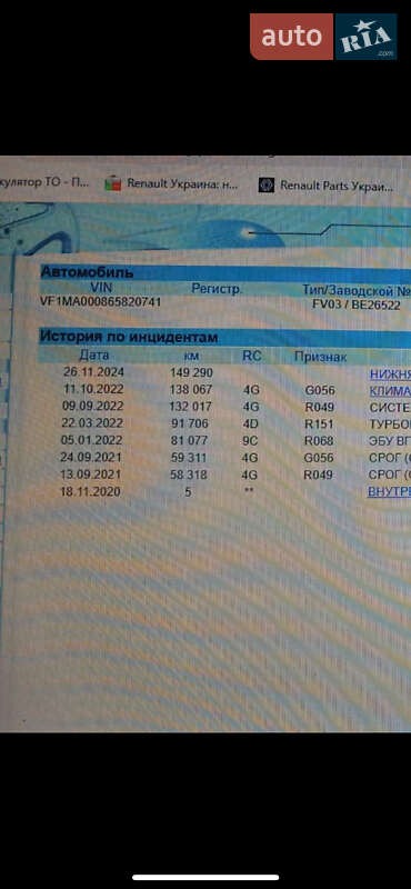 Грузовой фургон Renault Master 2020 в Львове