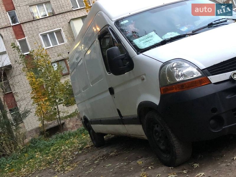 Микроавтобус грузовой (до 3,5т) Renault Master 2007 в Львове