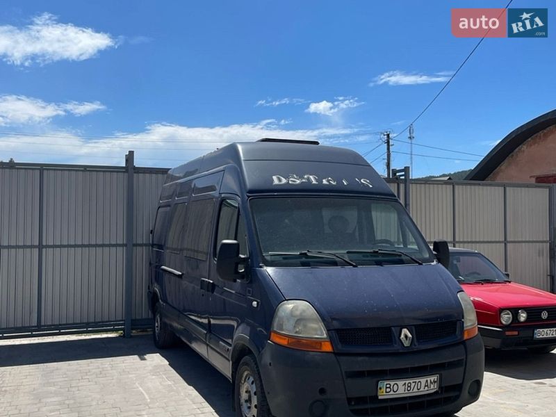 Мінівен Renault Master 2006 в Бережанах фото 2 Мінівен Renault Master 2006 в Бережанах