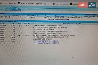 Грузовой фургон Renault Master 2020 в Львове