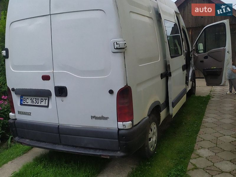 Грузовой фургон Renault Master 1999 в Брошневе-Осаде
