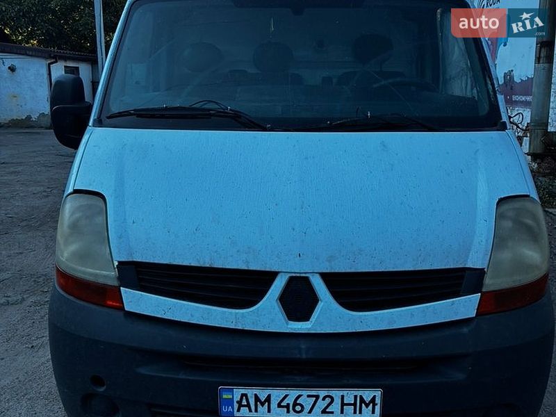 Микроавтобус грузовой (до 3,5т) Renault Master 2007 в Житомире фото Микроавтобус грузовой (до 3,5т) Renault Master 2007 в Житомире