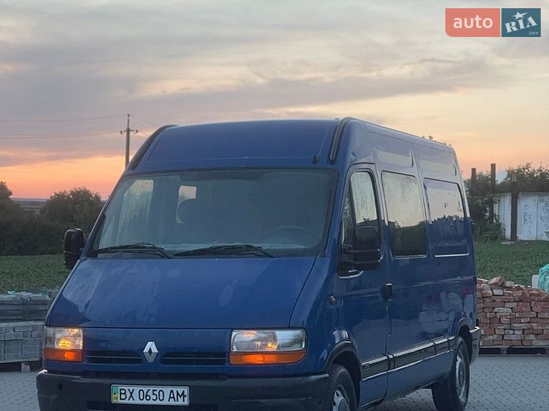 Мінівен Renault Master 2002 в Тернополі