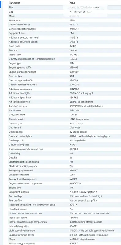 Мінівен Renault Megane Scenic 2011 в Києві документ 2 фото Мінівен Renault Megane Scenic 2011 в Києві документ