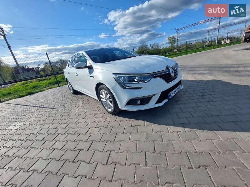 Седан Renault Megane 2017 в Звягелі