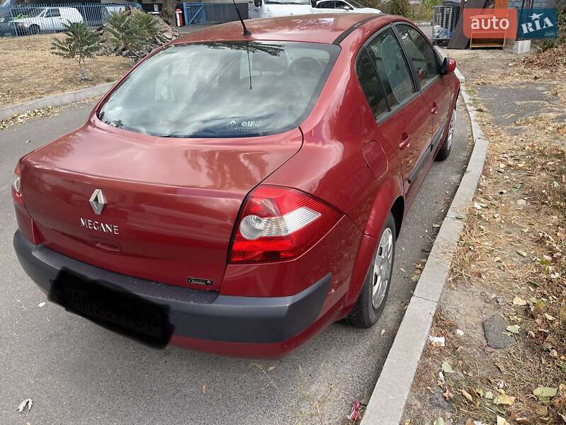 Седан Renault Megane 2004 в Киеве фото 5 Седан Renault Megane 2004 в Киеве