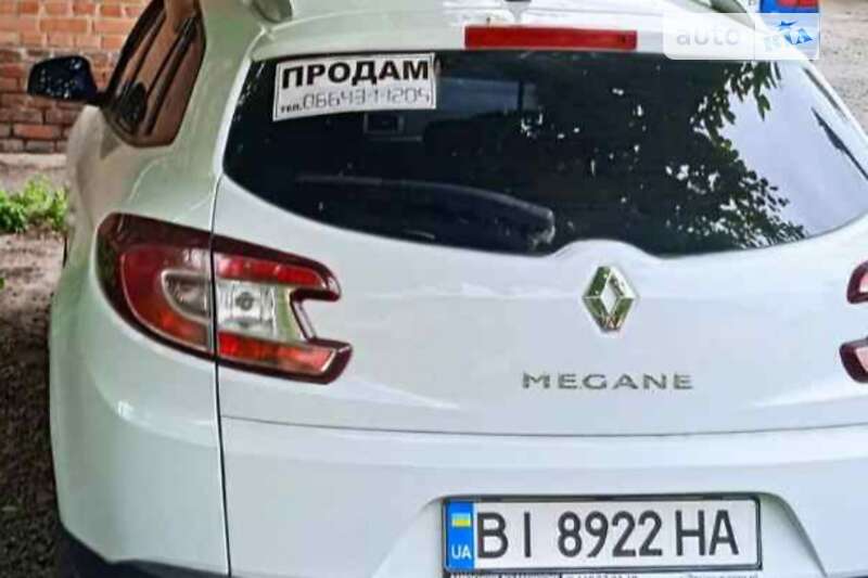 Универсал Renault Megane 2014 в Кобеляках