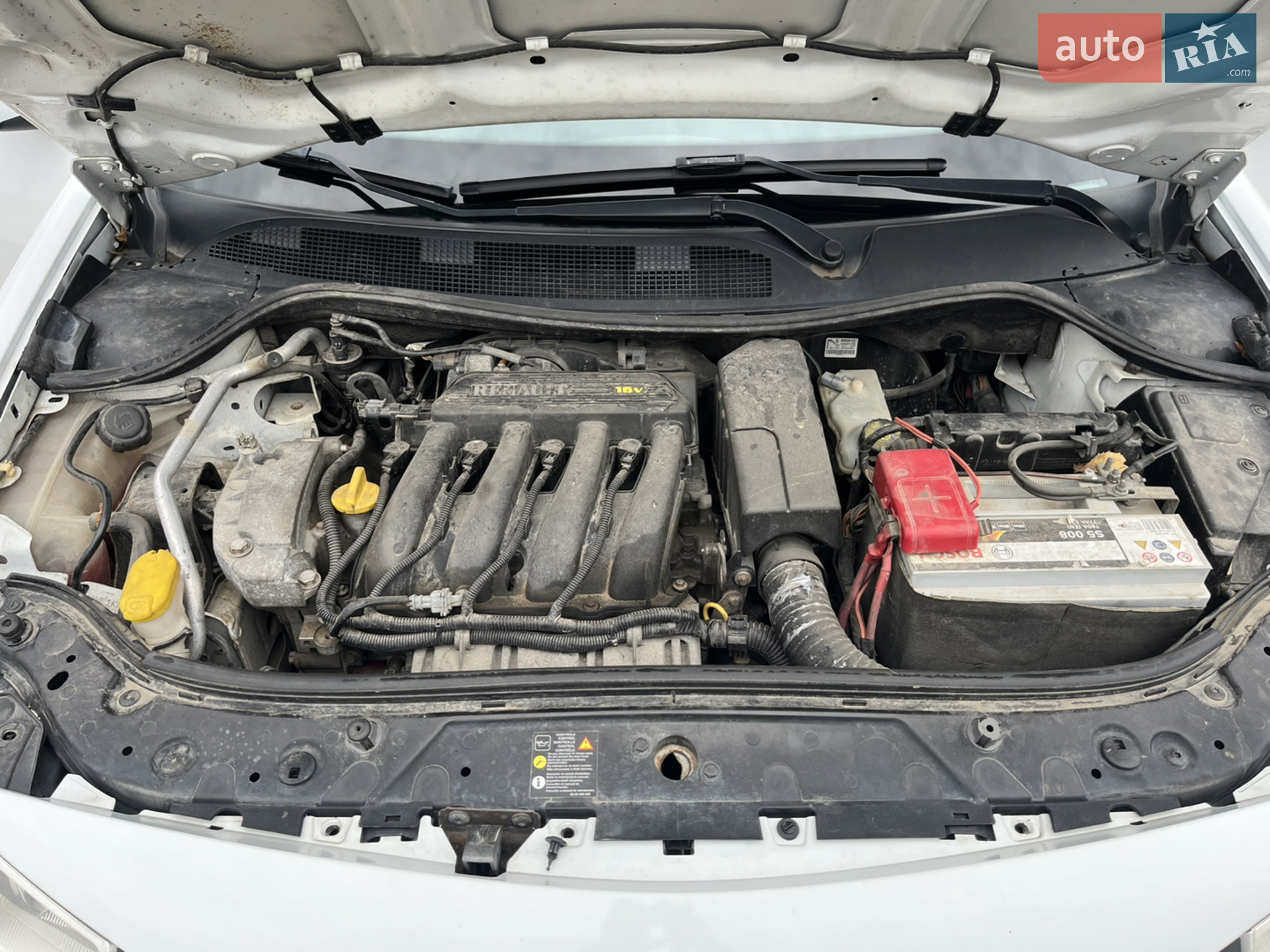 Renault Megane 2007 VIN VF1KM2K0H38653049 фото оголошення 12 з 16