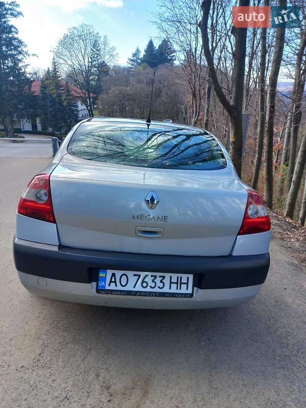 Седан Renault Megane 2003 в Ужгороді