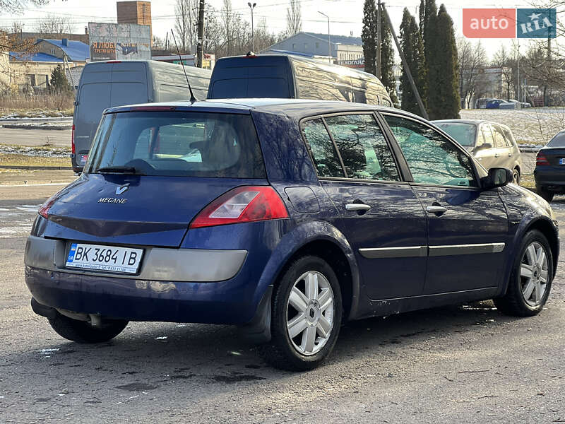 Хетчбек Renault Megane 2003 в Рівному