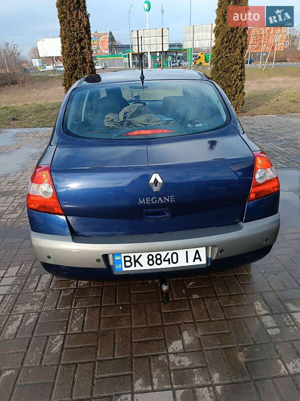 Седан Renault Megane 2003 в Дубно