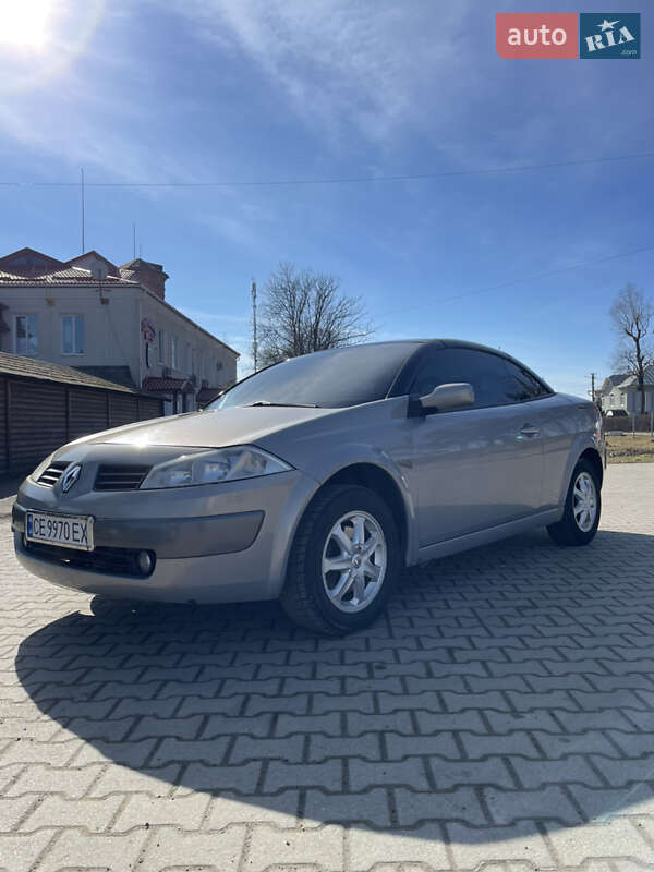 Кабріолет Renault Megane 2004 в Чернівцях