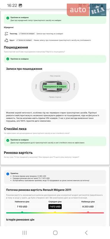 Універсал Renault Megane 2011 в Луцьку