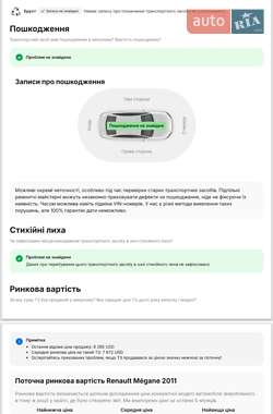 Универсал Renault Megane 2011 в 