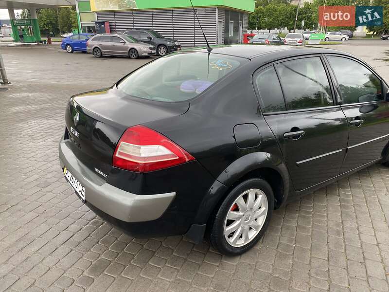Седан Renault Megane 2006 в Дрогобичі фото 4 Седан Renault Megane 2006 в Дрогобичі
