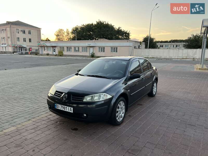 Седан Renault Megane 2005 в Полтаве