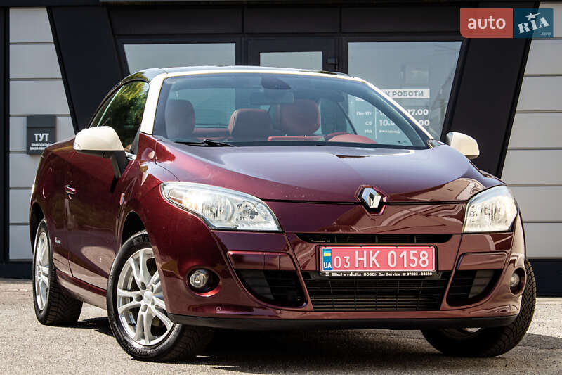 Кабриолет Renault Megane 2012 в Львове
