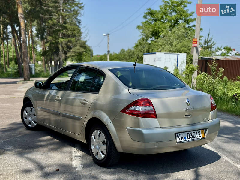 Седан Renault Megane 2006 в Виннице фото 4 Седан Renault Megane 2006 в Виннице