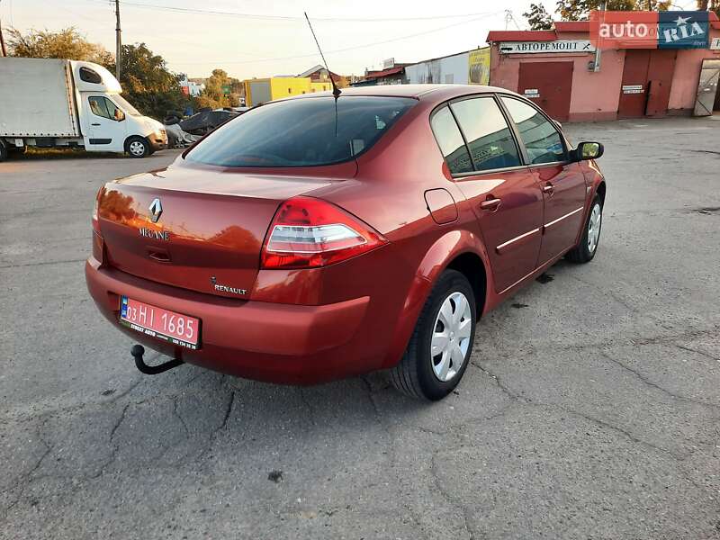 Седан Renault Megane 2008 в Полтаве