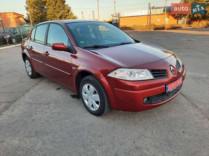 Седан Renault Megane 2008 в Полтаве