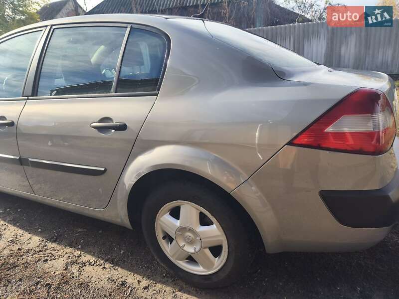 Седан Renault Megane 2005 в Охтирці фото 2 Седан Renault Megane 2005 в Охтирці
