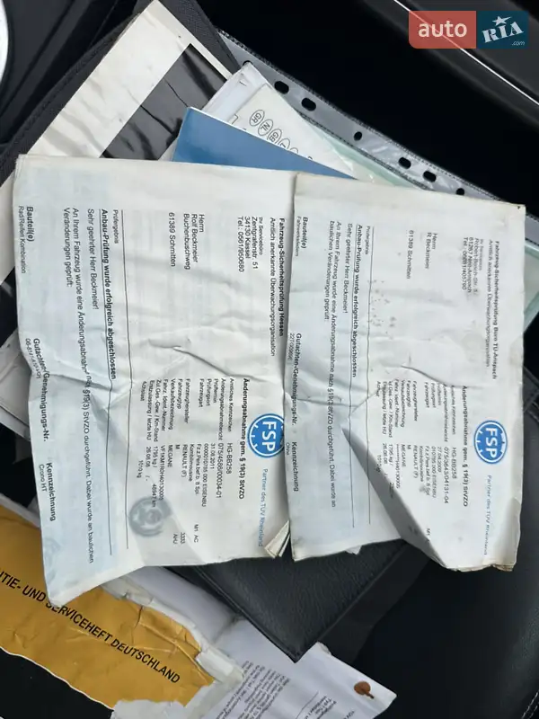 Универсал Renault Megane 2008 в Нежине документ 3 фото Универсал Renault Megane 2008 в Нежине документ