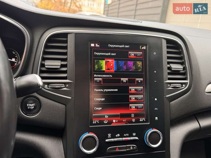 Седан Renault Megane 2018 в Одессе фото 22 Седан Renault Megane 2018 в Одессе