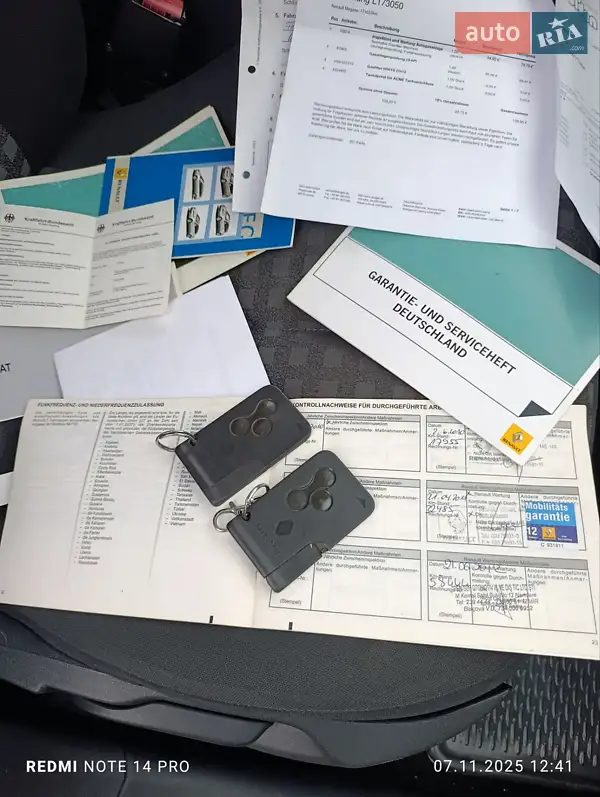 Универсал Renault Megane 2009 в Львове документ 2 фото Универсал Renault Megane 2009 в Львове документ