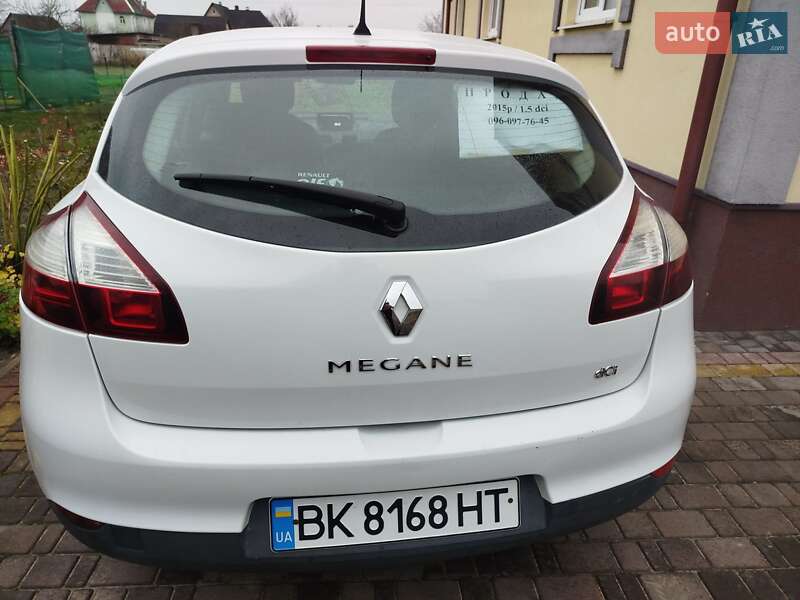 Хэтчбек Renault Megane 2015 в Вараше