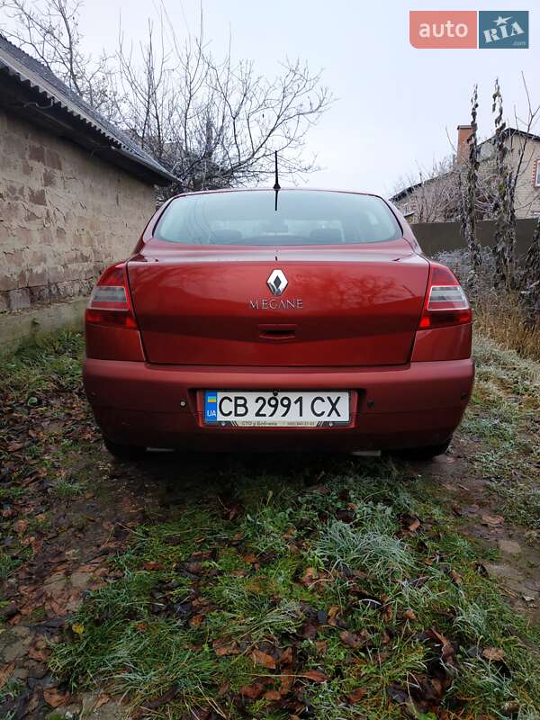 Седан Renault Megane 2007 в Чернигове