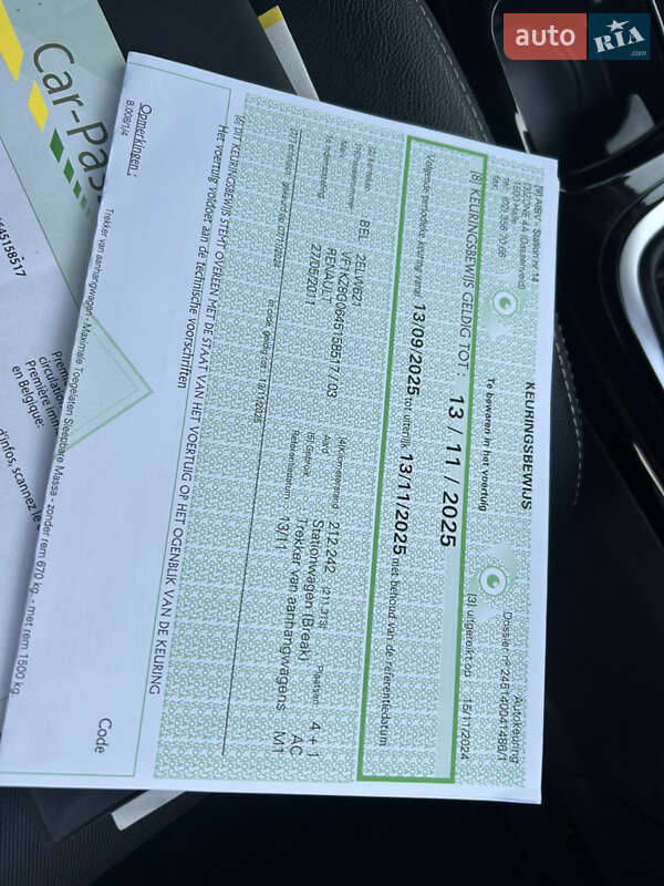 Универсал Renault Megane 2011 в Городке