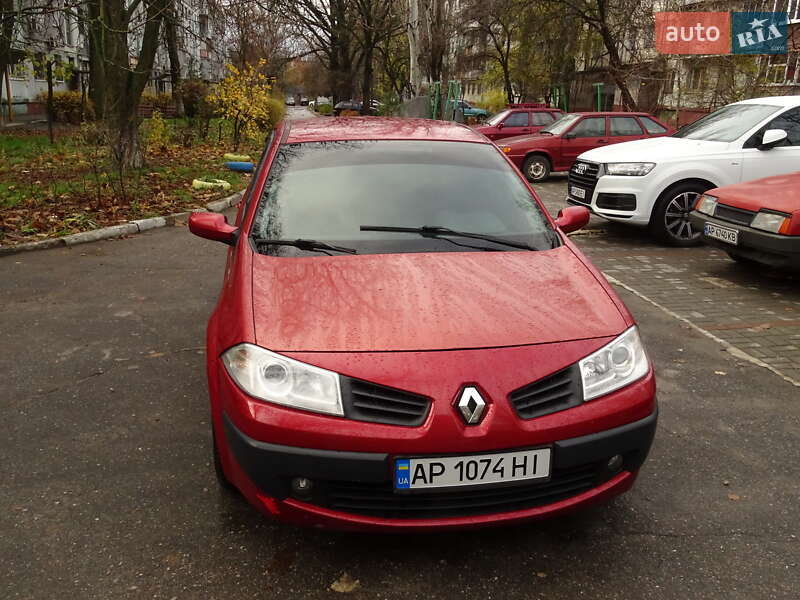 Седан Renault Megane 2006 в Запоріжжі фото 2 Седан Renault Megane 2006 в Запоріжжі