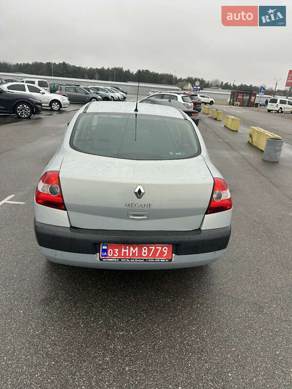 Седан Renault Megane 2004 в Киеве