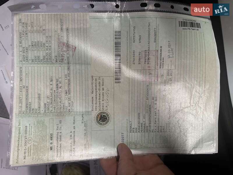 Универсал Renault Megane 2017 в Хоросткове