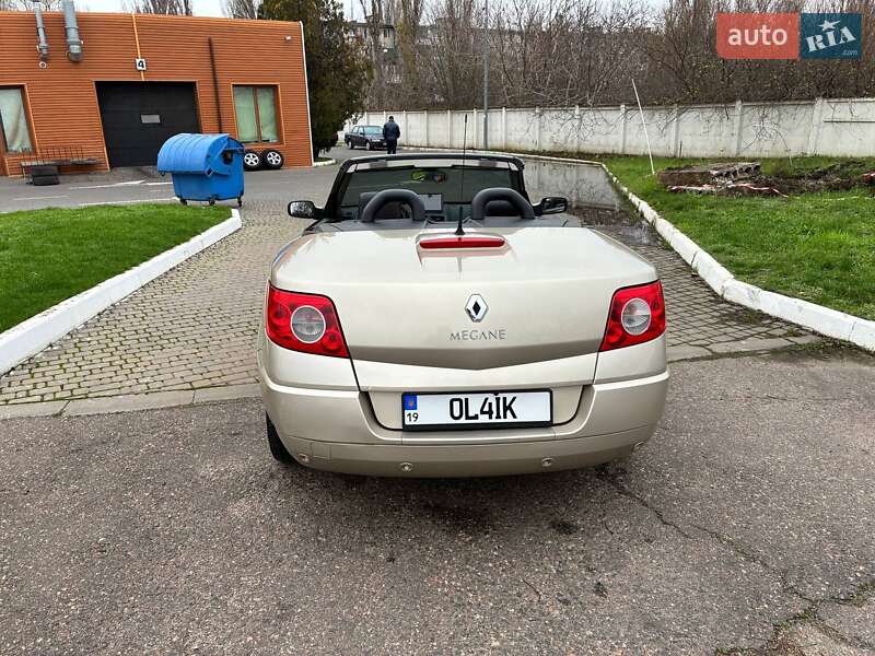 Кабриолет Renault Megane 2008 в Одессе фото 26 Кабриолет Renault Megane 2008 в Одессе