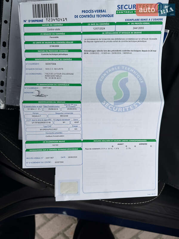 Универсал Renault Megane 2018 в Луцке фото 40 Универсал Renault Megane 2018 в Луцке