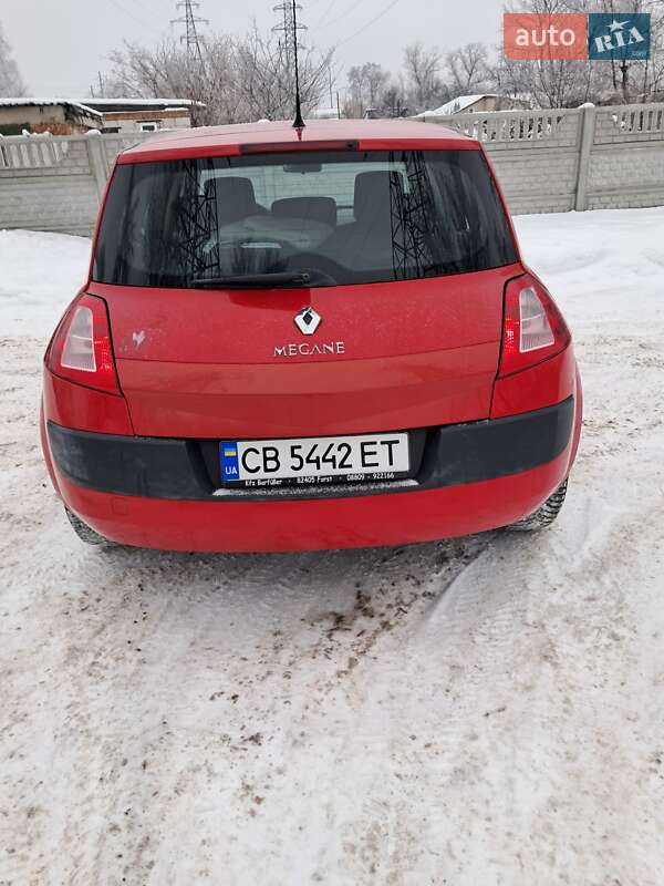 Хэтчбек Renault Megane 2005 в Чернигове