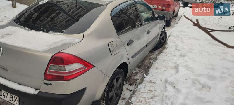 Седан Renault Megane 2005 в Запорожье фото 4 Седан Renault Megane 2005 в Запорожье