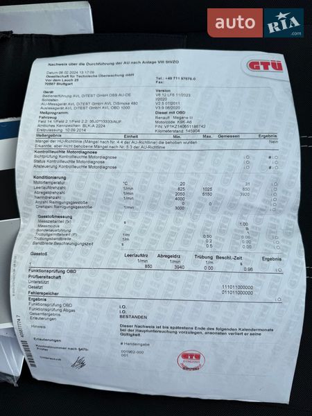 Универсал Renault Megane 2014 в Черкассах