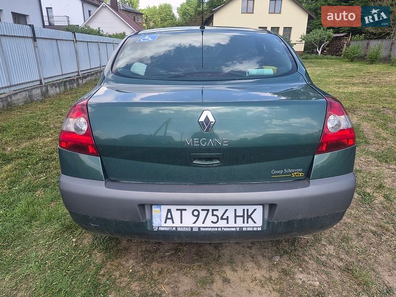 Седан Renault Megane 2003 в Львове