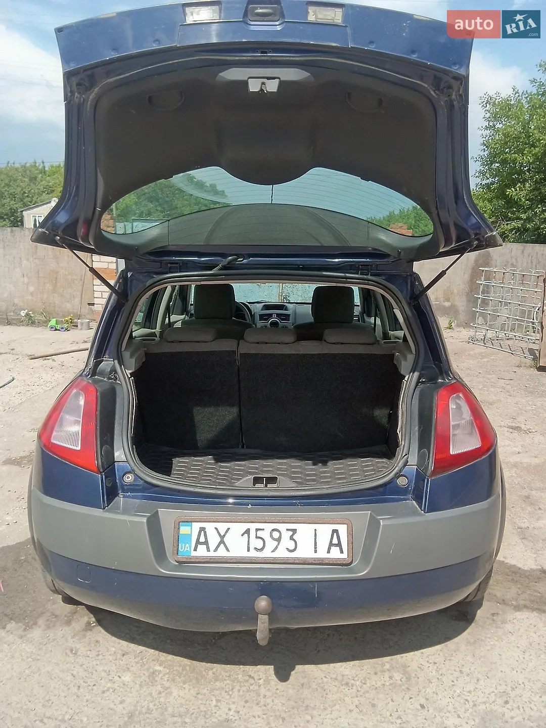 Renault Megane 2004 VIN VF1BM0C0H32938159 фото оголошення 3 з 9