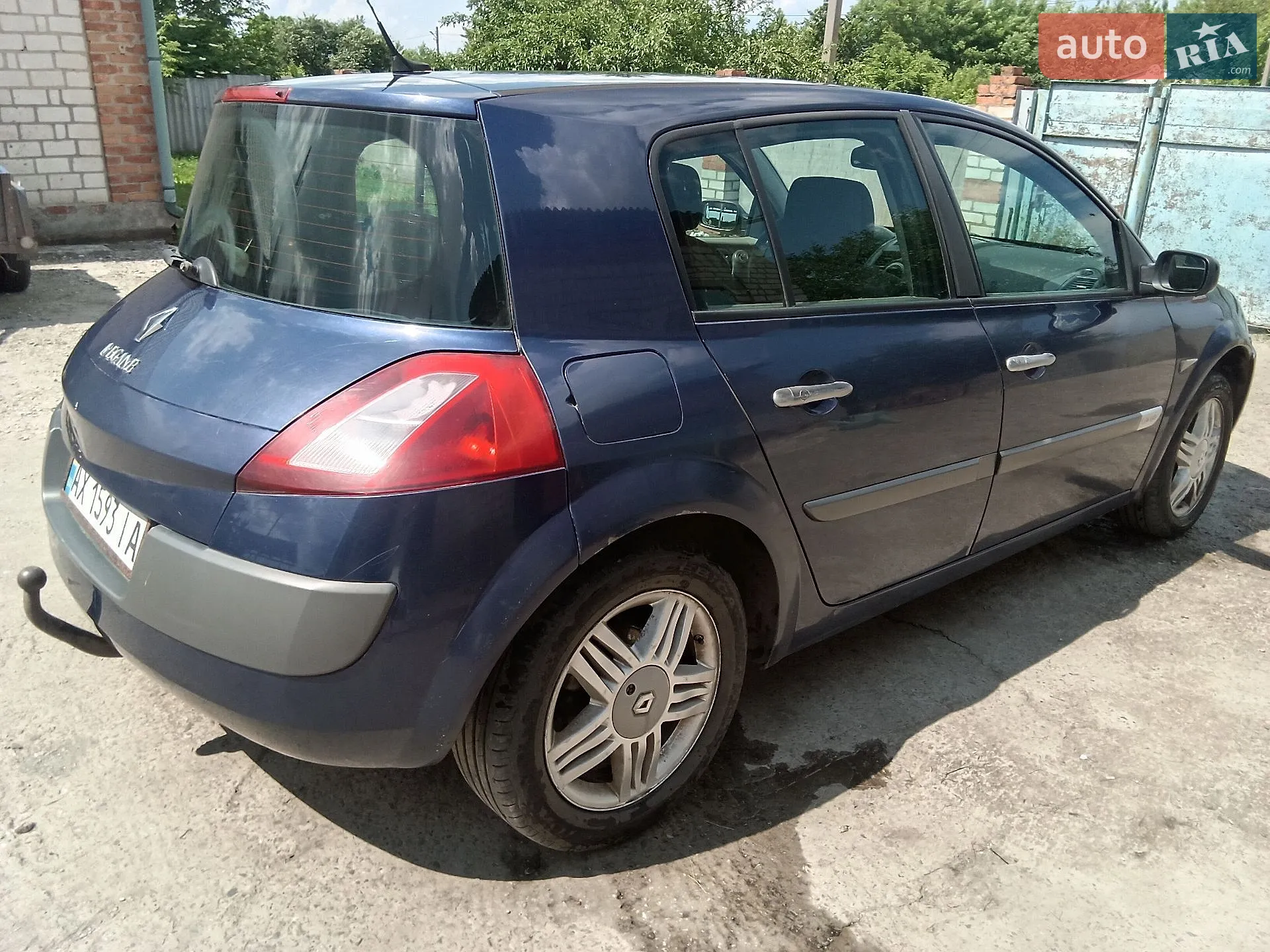 Renault Megane 2004 VIN VF1BM0C0H32938159 фото оголошення 2 з 9