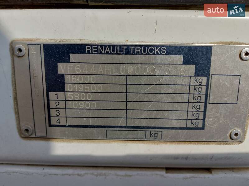 Мусоровоз Renault Midlum 2012 в Луцке